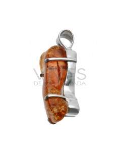 Collier d'opale de feu éthiopienne (O38) 2