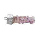 Pendentif Stalactite en Fluorite et Argent 925
