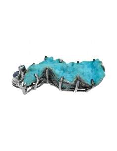 Pendant of Hemimorphite in Sterling Silver 925 2
