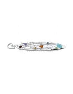 Pendant Dreamcatcher Big in Silver Plating 2