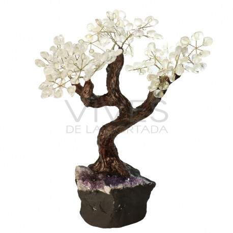 Árbol Pequeño de Cuarzo Verde