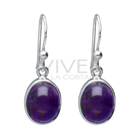 Améthyste ovale en argent 925