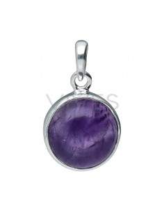 Amethyst Circle Set in Sterling Silver 925 2