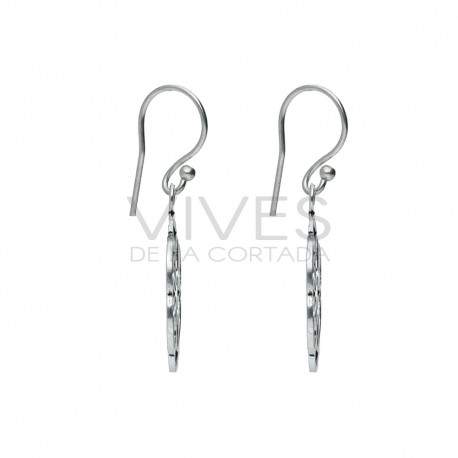 Boucles d'oreilles en plaqué argent (P10)