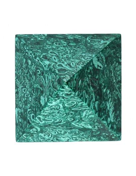 Pirâmide de malaquite 7x7cm