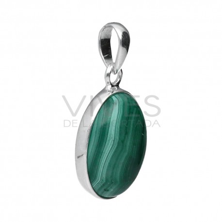 Pendentif de Topaze Mystique à facettes en Argent 925