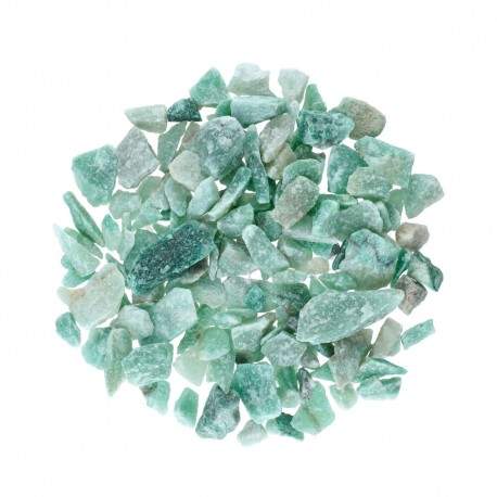 Lascas grandes de quartzo verde (Embalagem 250gr)