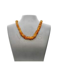 Collar Chip de Ámbar Claro