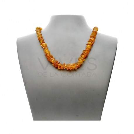 Necklace Light Amber Chip