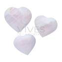 Cœurs de Mangano en Calcite Rose (Pack 500gr)