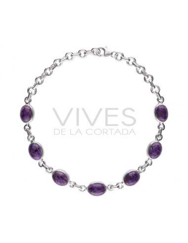 925 Sterling Silver Small Charoite...
