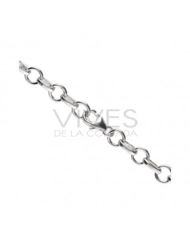 Small Chalcedony Bracelet in Sterling...