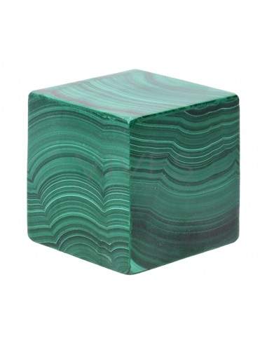 Cubo de malachita 3x3cm