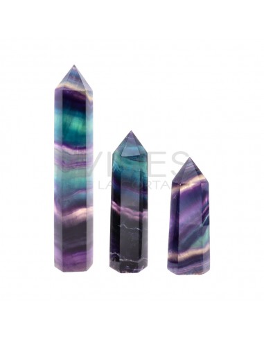 Rainbow Fluorite Polished Points