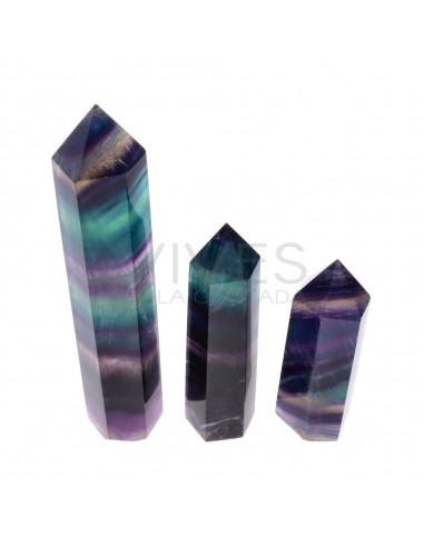 Rainbow Fluorite Polished Points