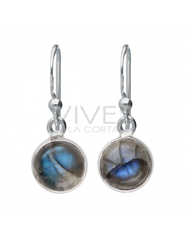 Labradorite Circle Set in Sterling...