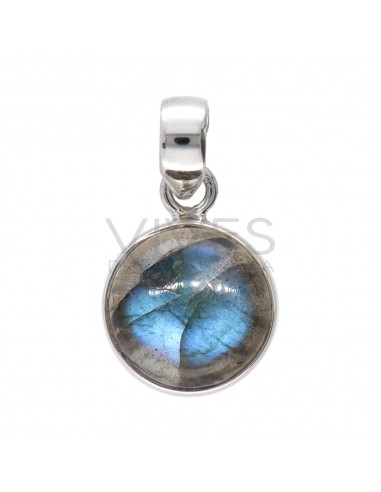 Labradorite Circle Set in Sterling...