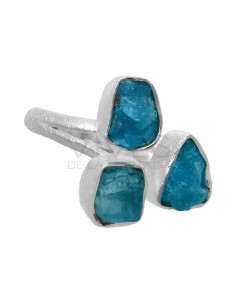 Triple Rough Apatite Ring...