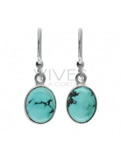 Conjunto Oval Turquesa em... 2