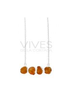 Pendentif Citrine brute en...