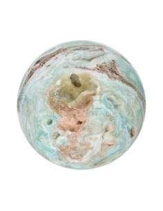 Blue Aragonite Sphere