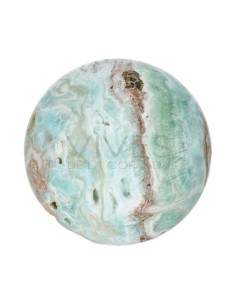 Blue Aragonite Sphere 2