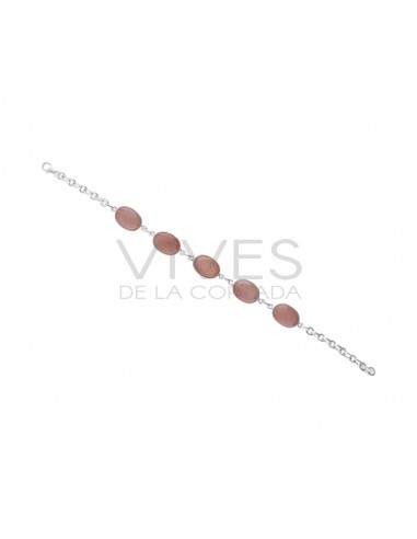 Medium Adularia Bracelet in Sterling...