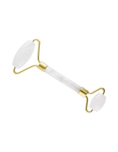 White Jade Massager with Double Roller