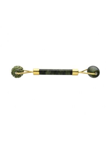 Spiky Jade Massager with Roller