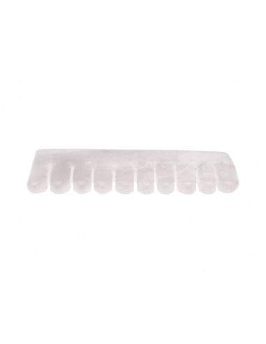 Masseur à peigne en quartz blanc