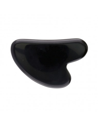 Masseur Gua Sha en obsidienne -3-