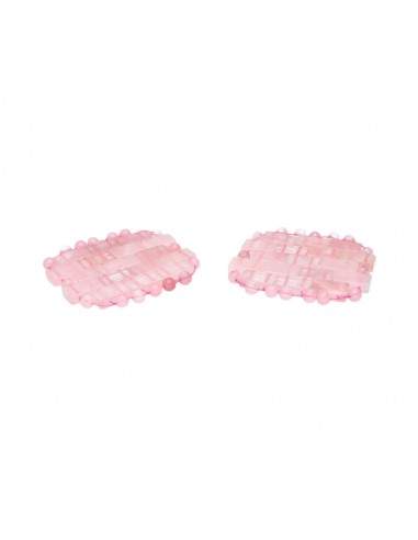 Patch de olho de quartzo rosa (pacote...