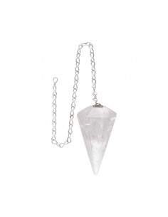 White Quartz Faceted...