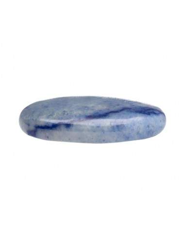 Blue Quartz Flat Tumbled