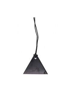 Shungite Triangle Male Pendant