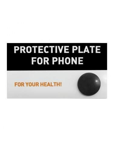 Circular Shungite Adhesive Plate