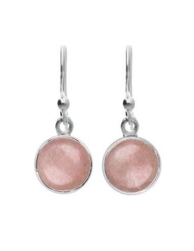 Adularia Circle Set in Sterling...