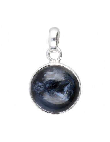 925 Sterling Silver Pietersite Circle...