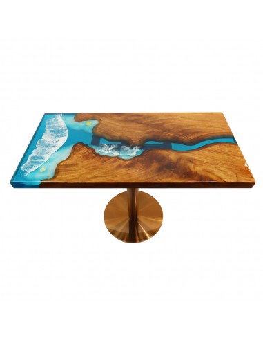 Petite table rectangulaire en chêne...
