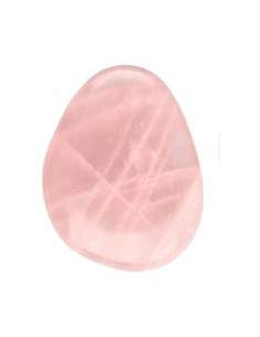 Quartzo rosa plano rolado