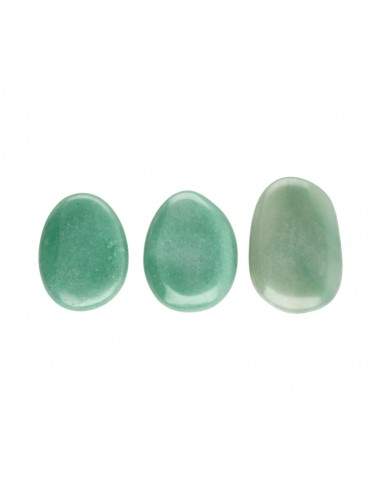 Green Quartz Flat Tumbled