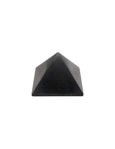 Pirâmide de Shungite Brilhante 7x7cm