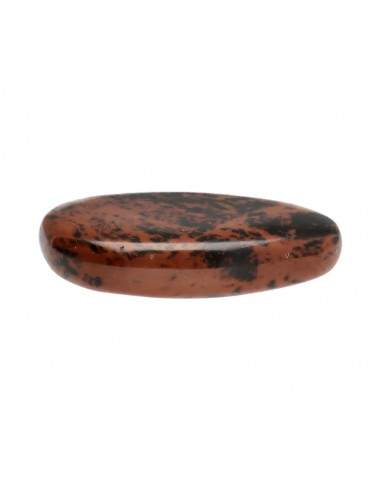 Rodado Plano de Obsidiana Caoba