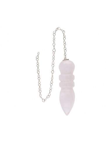 Pendule égyptien en quartz rose (EGI1)