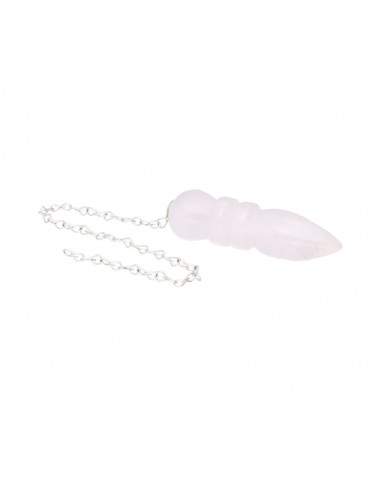 Pendule égyptien en quartz rose (EGI1)