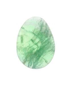 Rodado Plano de Fluorita Verde