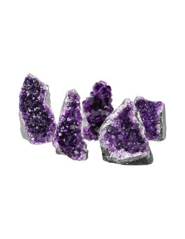 Amethyst Druse with Flat Base