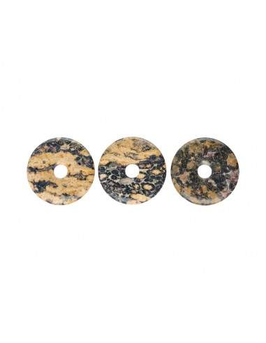 Donut moyen en jaspe léopard