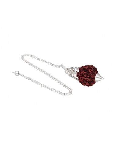 Pendule à graines de Rudraksha (MIN3)