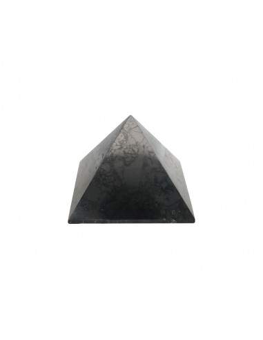 Shiny Shungite Pyramid 10x10cm